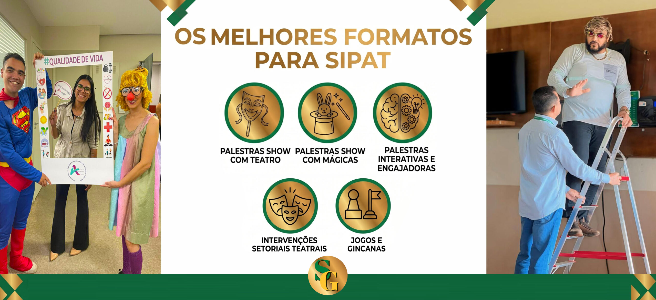 formatos de Palestras para sipat