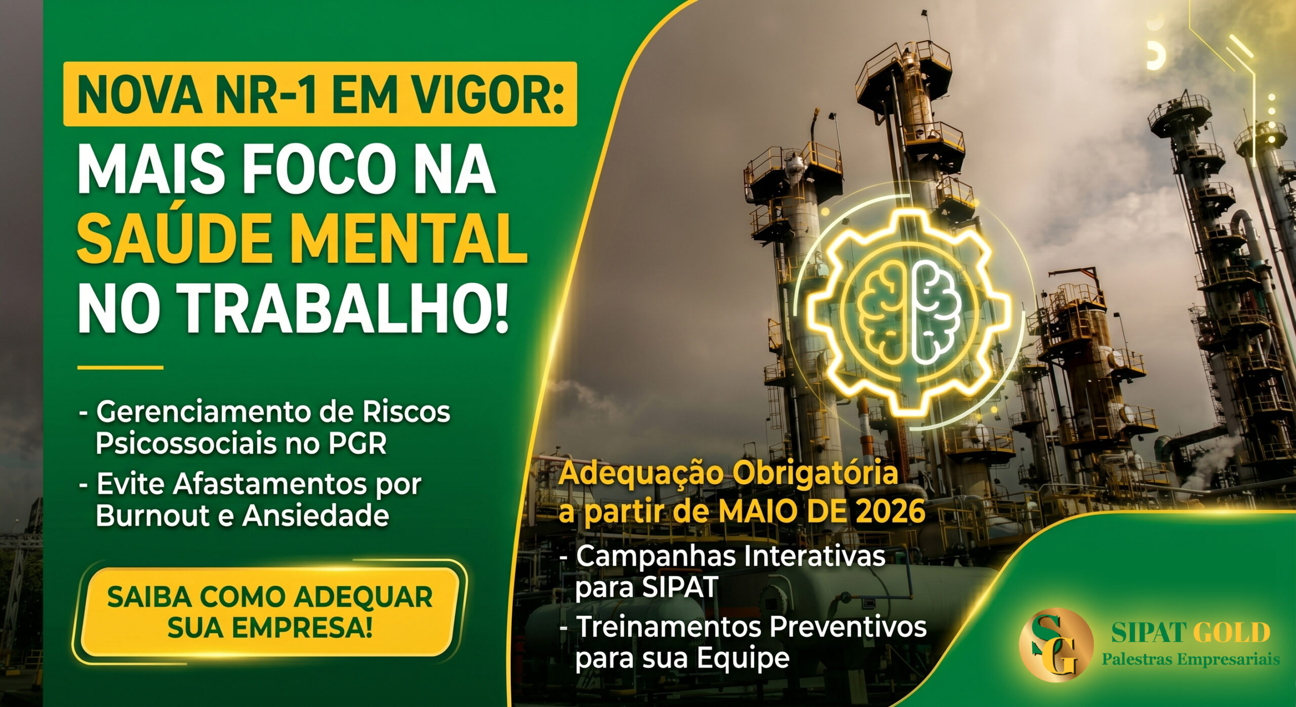 Nova NR-1 saúde mental
